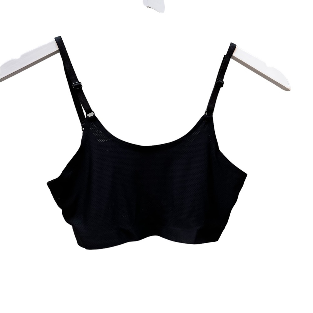 Isadora Paccini Black Bralette/Sports Bra Size Large